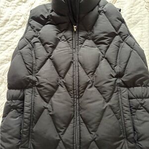 Eddie Bauer Women's Black Quilted Vest